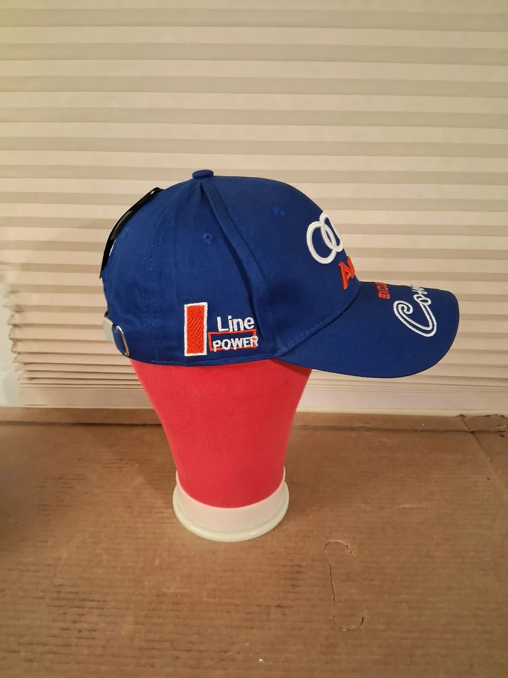 Audi F1 Racing Blue Baseball Cap Adult-Adjustsble-Embroidered - Picture 3 of 6